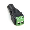Free Wiring DC Monitor Plug Female Terminal Connector 12V Lamp Power Adapter