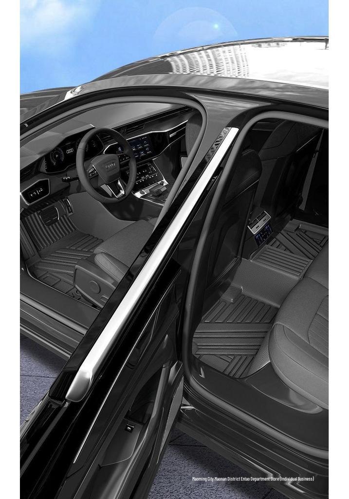 Volkswagen Teramont 17-25 Models All-Inclusive Modified TPE Anti-Slip Floor Mats for Five/Seven-Seater