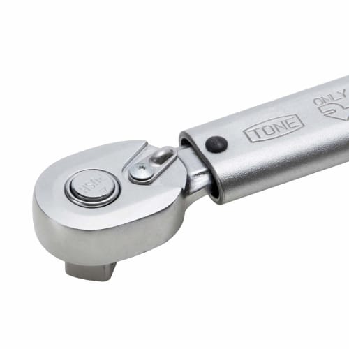 TONE Preset Torque Wrench (Direct Set/Hold Type), T3MN25H, 9.5mm (3/8") Drive, Black, 25N?m
