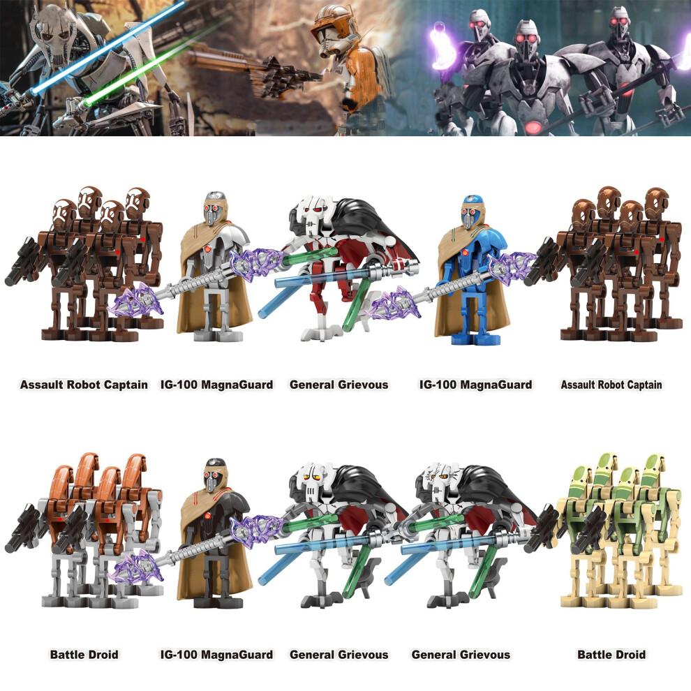 Nowe 48 szt. Droidy Bojowe Żołnierze Klonów Minifigurki Prezent