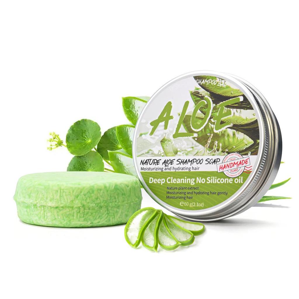 Ginger Anti-Dandruff Shampoo Soap - Refreshing Handmade Essential Oil Soap for Oil Control