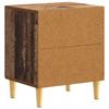 Nightstand Set of 2 Reclaimed Wood Look 43 x 34.5 x 50 cm Engineered Wood