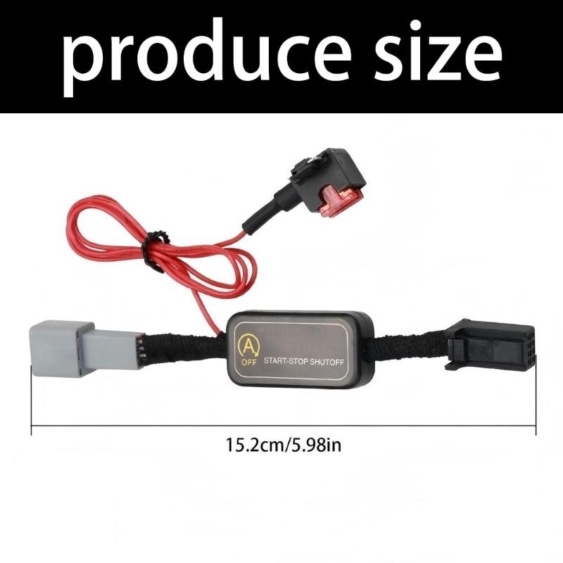 Car Plugs Play Start Stop Manager Control Unit Deactivator for Preserve Engine Life and Comfort Maintain Original Wiring