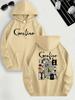 Coraline Inspired Casual Hoodie for Women's Sleeve Regular Fit Hooded Pullover Casual Sweatshirts Harajuku