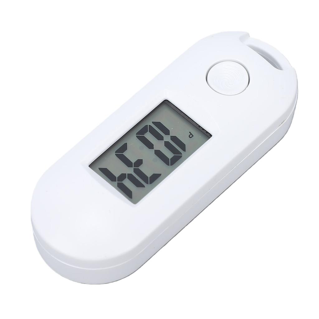 Keychain Pocket Watch Silent Digital Electronic Watch Luminous Backpack Keyring for Home Office Outdoor Use