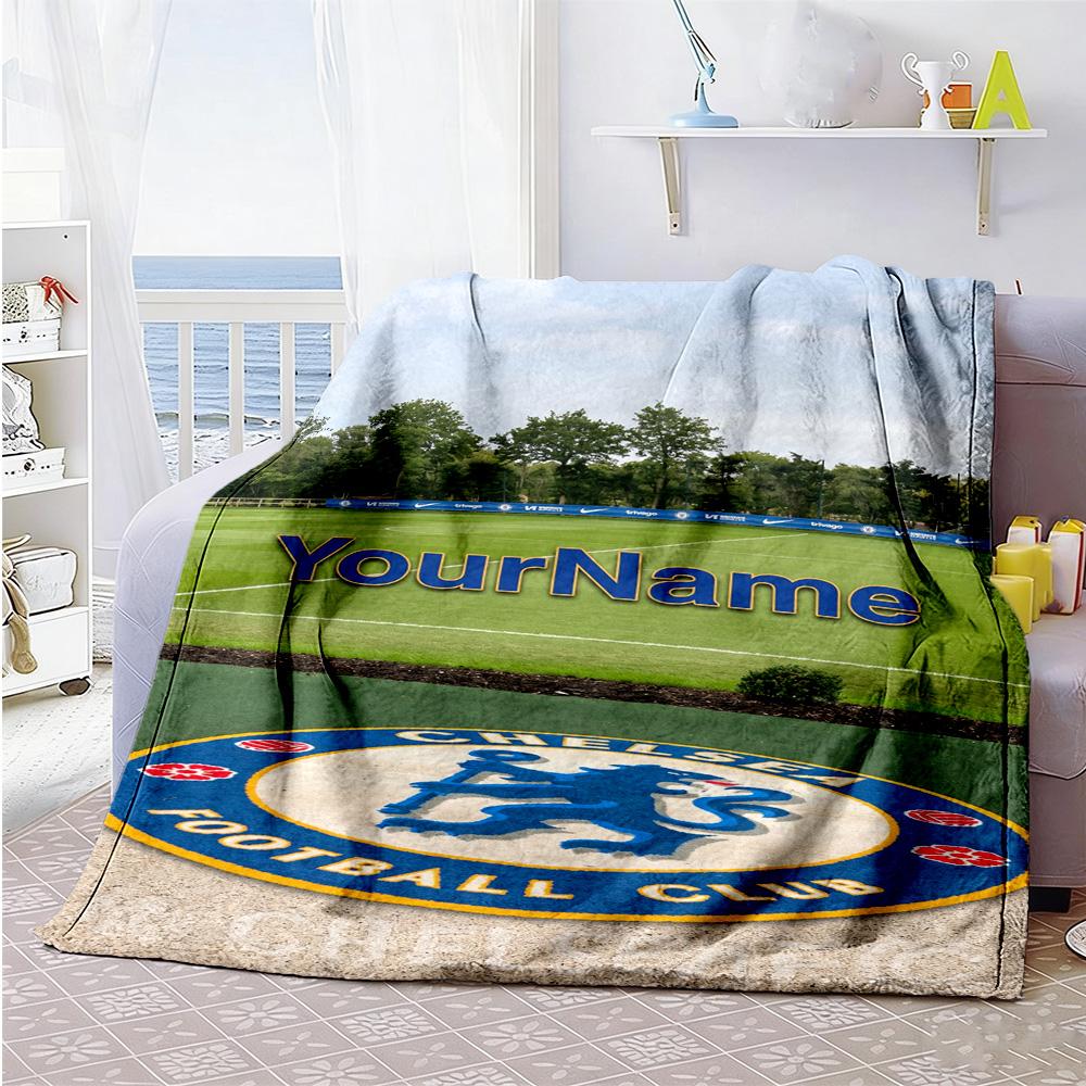 Chelsea Personalized Name Blanket Cozy Personalized Blanket Soft Warm Cozy for Bed Office Chair Sofa Livingroom Four Seasons Universal