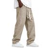 Men's Cotton Linen Trousers Men's Casual Fashionable Cotton Linen Trousers