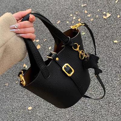 Bucket Bag New Crossbody Bag Women's Bag Autumn and Winter Fashion Versatile High-end Light Luxury Handbag