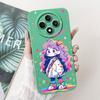 For OPPO Reno 12F 5G Case CPH2637 Lovely Panda Rabbit Liquid Silicone Durable Back Cover For OPPO Reno12F Reno12 FS F27 5G Coque