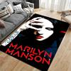 Dark Style Portrait Art Carpet suitable as a non-slip mat for the living room or bedroom sofa