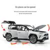 Jiaye 1:32 RAV4 Alloy Six-Door Off-Road Vehicle Toy Model with Sound & Light