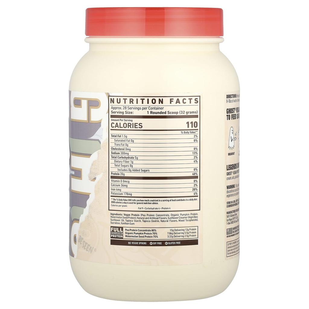 Vegan Protein, Banana Pancake Batter, 896G (2Lb)