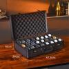 Premium Aluminum Watch and Jewelry Storage Box - Secure Mechanical Watch Collection Display
