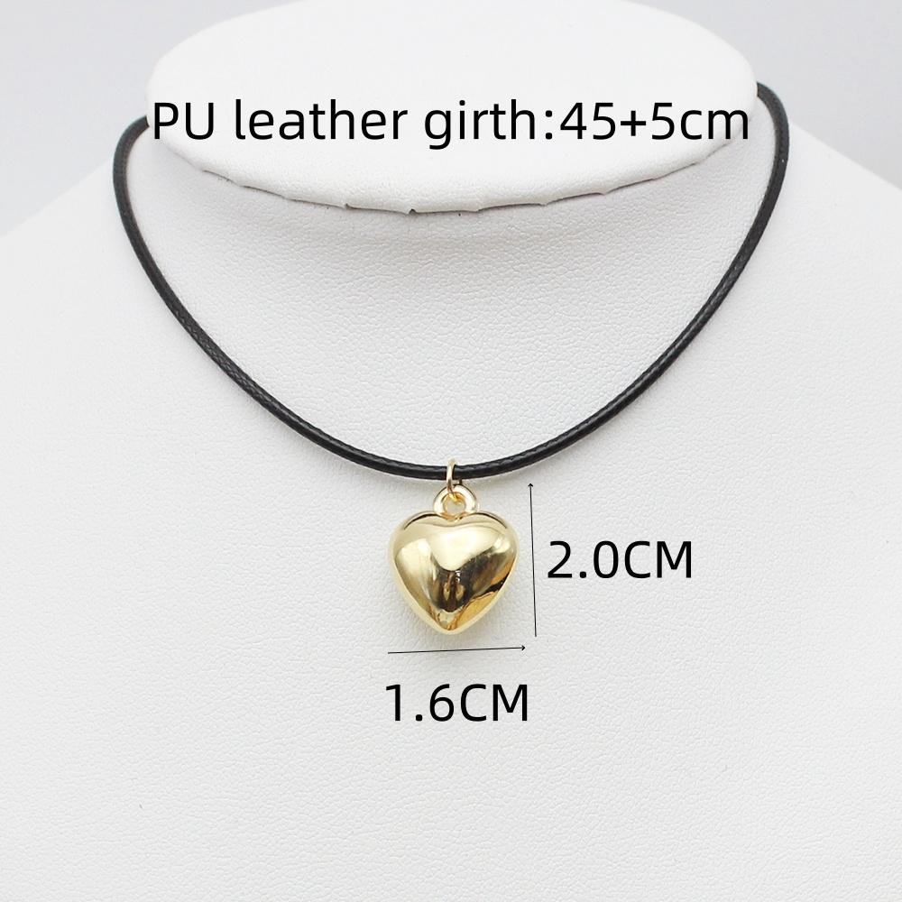 Diy Jewelry Goth Black Velvet 25mm Heart Pendant Choker Necklace for Women Weave Knotted Bowknot Adjustable Chain Jewelry