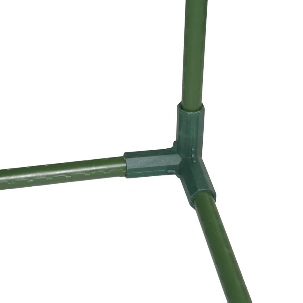 3/4/5-way Plant Stakes Edging Corner Connectors Plant climbing support rod Awning Pole Pipe joint Inner diameter 16mm 5 Pcs