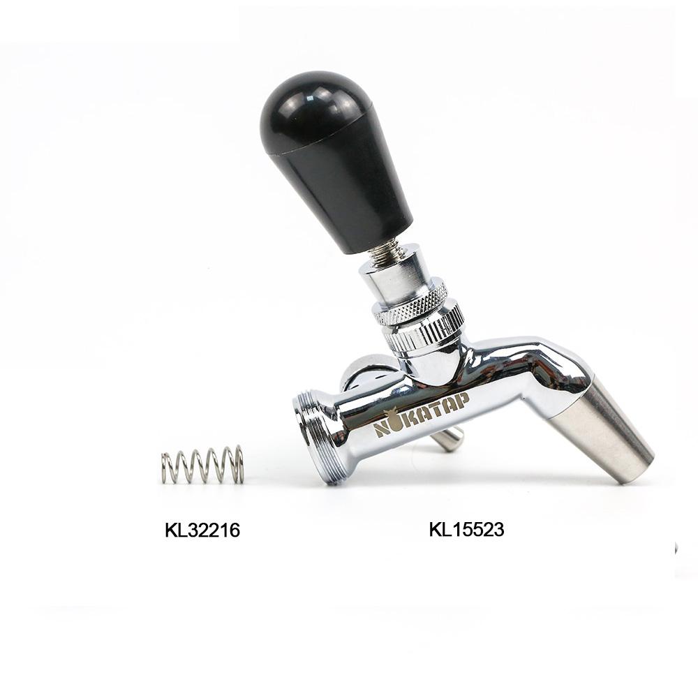 KEGLAND G2 NukaTap Kits Stainless Faucet Beer Tap with Spring Kitchen Supply Bar Tool Homebrew