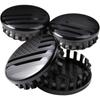 Set of 4 for Chevrolet 3 1/4 inches=83mm Blackout HubCap fit Most 18"and20"and22" Rims for Suburban Silverado Tahoe and GMC Sierra Yukon Denali
