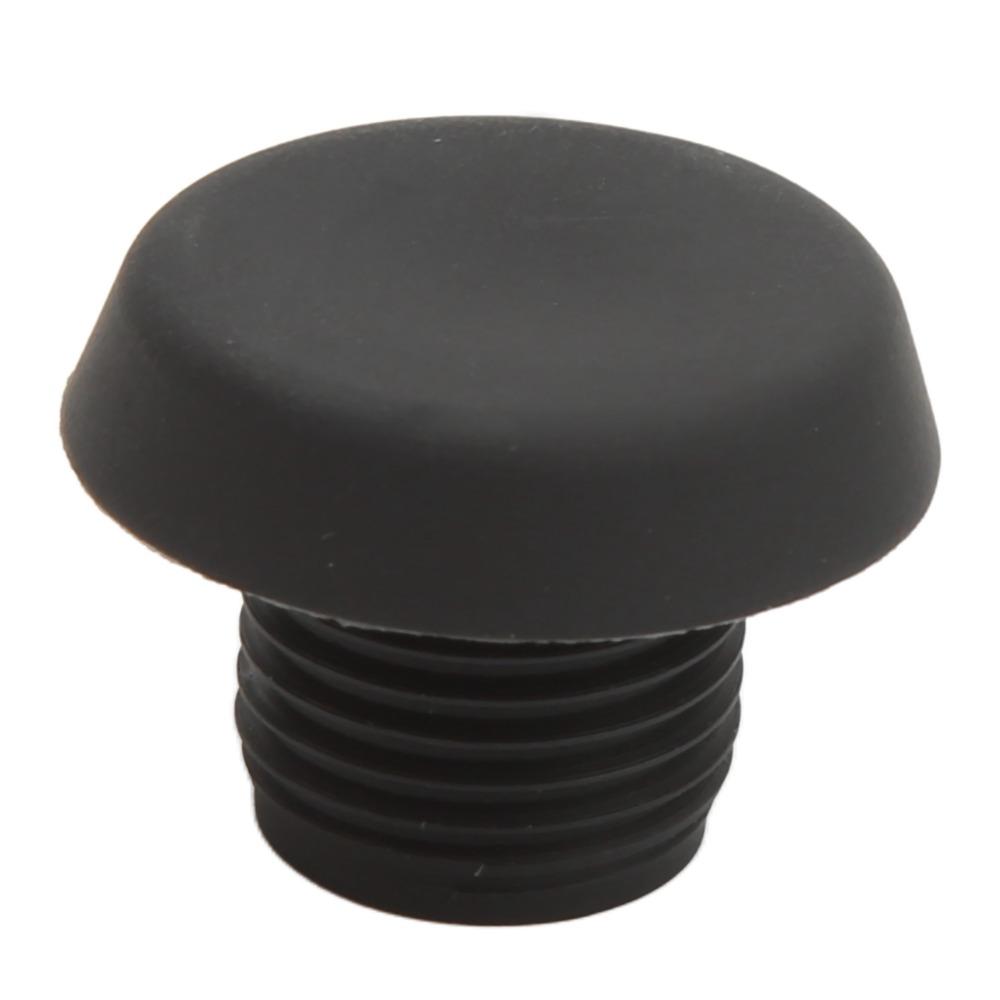 2 Pcs 27×20mm Billiard Cue Rubber Plug Black Pool Cue Bottom Bumper Stick Butt Replacement