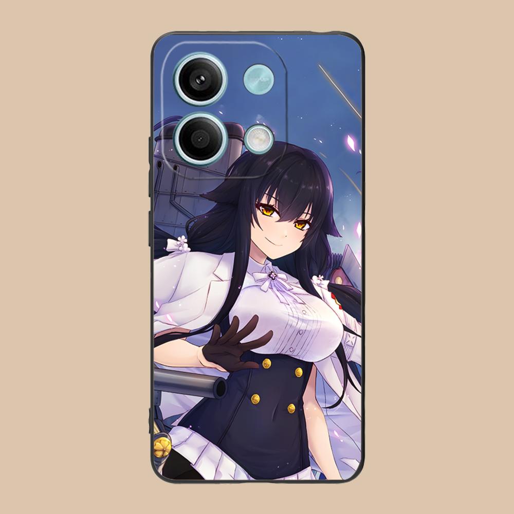 

Чехол для мобильного телефона Azur Lane Azuma для POCO F6 F5 F4 F3 F2 Pro GT C40 Цветная печать Защитный Смартфон Красивые Мобильные телефоны Poco F6