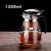 Glass Teapot Heat Resistant One-click Filtering Tea Pot High Borosilicate Puer Kettle Tea Water Separation Filter Home Teaware