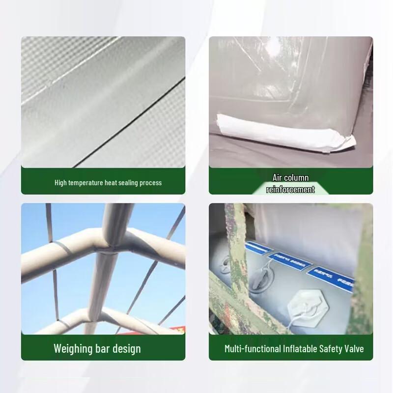 Φουσκωτή Σκηνή Κάμπινγκ Εξωτερικού Χώρου Rurong με Παραλλαγή