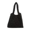 Large Capacity Fashionable Tote Bag For Summer Casual Street Style Available In Black Pink And White