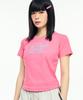 1993STUDIO W Nostalgia Typography Baby T-Shirt_Pink