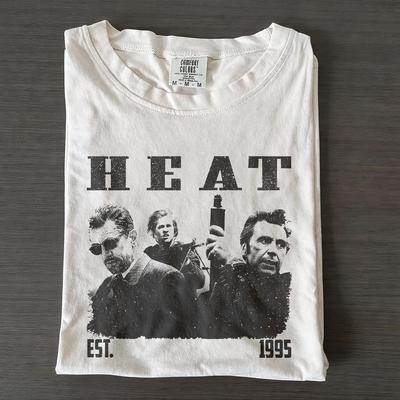 Camiseta de Película Heat 1995, Camiseta Gráfica Retro Comfort Colors