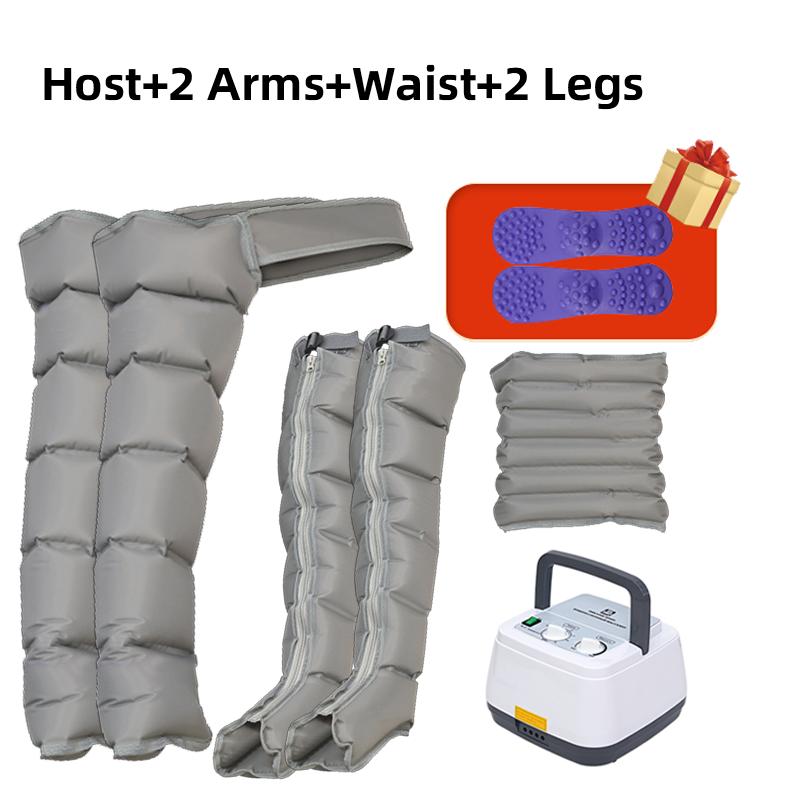 Ny oppgradering 6 hulrom Elektrisk luftkompresjon Kroppsmassasje kollisjonspute massasje for arm midje ben fot fremme blodsirkulasjonen Lindre smerte