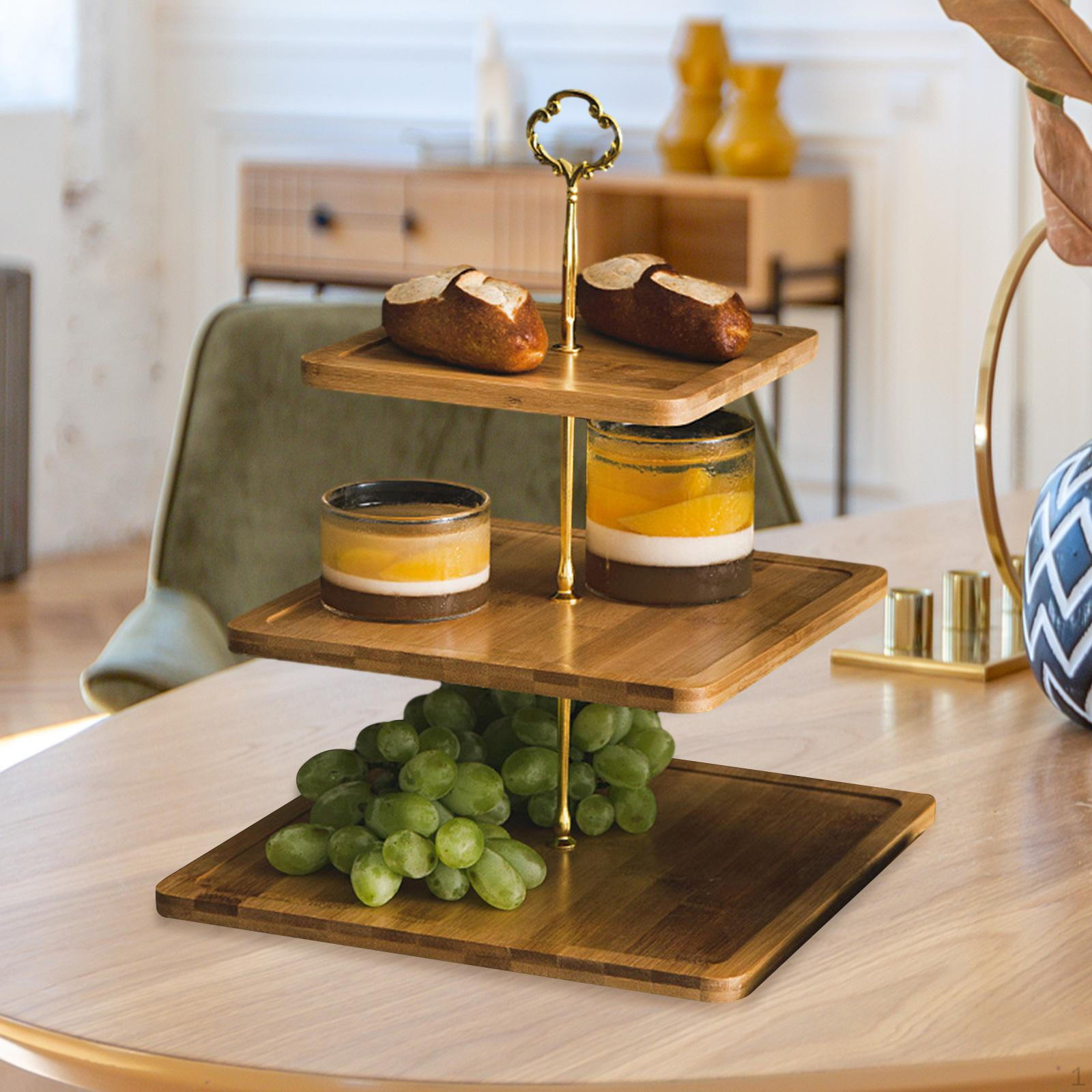 

Подставка для торта на свадьбу, десертный кекс для чаепития, сервировочное блюдо 3 Tier