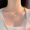 Temperament Beimu Butterfly Necklace for Women Versatile Clavicle Chain for Women Simple, Light, Luxury, and High Grade Neckwear