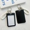 Portable Bus Card Protective Cover Student Campus Card Id Card Holder Protector Pouch with Clear Window