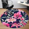 1pc Floral Pattern Chair Carpet for Office, Non-slip, Soft and Durable Office Rug for Interior Decoration, Perfect for Office Yy260313088