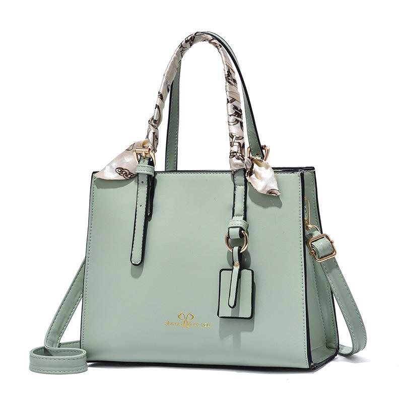 New Bag 2023 Fashion Scarf Handbag Fashion Women's One Shoulder Crossbody Bag Simple Small Square Bag