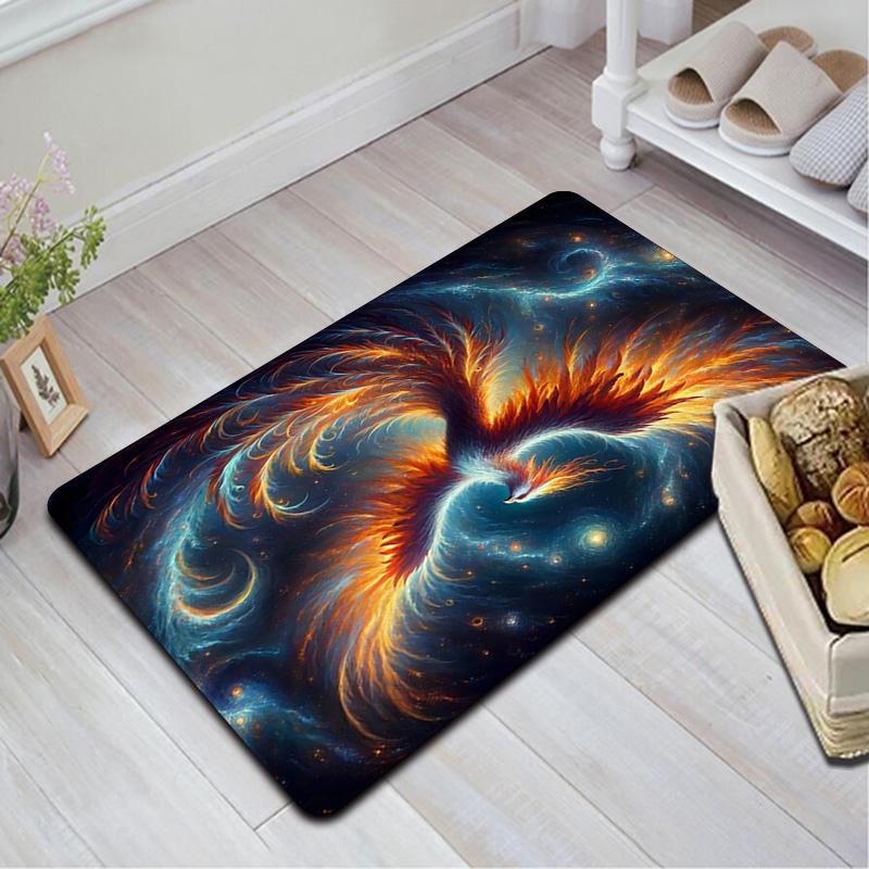 Cosmic Phoenix Rug Floor Mat for Living Room or Bedroom Soft and Comfortable Carpet a Gift for Birthday and Holiday.MFF0918555