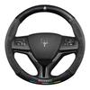 Maserati Presidente Levante Ghibli Leather Steering Wheel Cover