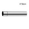 Diamètre 60 mm Conduit en Acier Inoxydable Longueur 30/40 cm Tuyau de Poêle Gaine de Cheminée Type Droit Poêles à Bois Chauffage Tuyau d'Évacuation Outil de Pièce