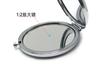Quality Assurance Lighted Double-sided Stainless Iron Custom Logo Pocket Makeup Mirror