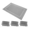 4Pcs Nail Art Table Mats Russian Weaving Manicure Desk Pad Soft Hand Support Non Slip Manicure Mat Portable Reusable Nail Tech