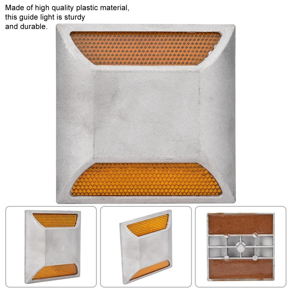 LED Reflective Spike Cast Aluminum Beads Dual Protuberant Signpost Reflective Spike Raised Sign