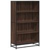 VidaXL Bibliothèque chêne marron 80,5x35x139 cm bois d'ingénierie, étagère à livres, porte-livres, support à livres, armoire 3300849