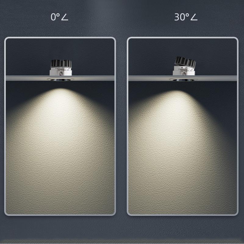 Recessed Aluminum Cob Led Downlights 7W 10W 12W Led Ceiling Lamp Led Spot Lights Background Lamp Indoor Lighting 110V/220V