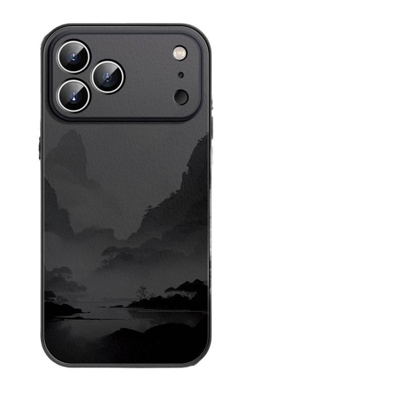 Suitable for Apple 17air mobile phone case, lambskin case, iPhone17promax protective case, premium 17pro.