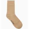 Women's Glitter Mid-calf Socks 3-Piece Set JASS6E400 BK