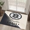 Boston Bruins Design Křišťálový Sametový Koberec Útulný Ne?Protiskluzová tištěná předložka do ložnice, obývacího pokoje, předsíně