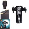 Halloween Skeleton Ghost Fancy Dress Cosplay Costume For Adults And Kids