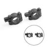 7/8" Motorcycle Handlebar Mirror Adaptor Clamp Mount Bracket 8mm CCW Aluminium