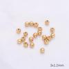 14k Gold-Filled Karabinerverschluss Verlängerungskette für DIY Schmuck