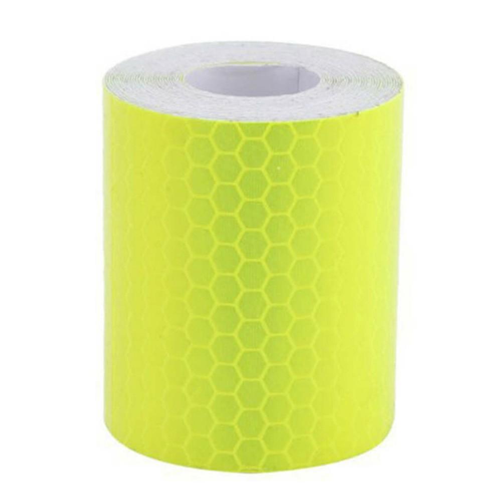 5x100cm Car Reflective Tape Decoration Safety Warning Decoration Sticker Reflector Protective Tape Strip Film For Dark Night