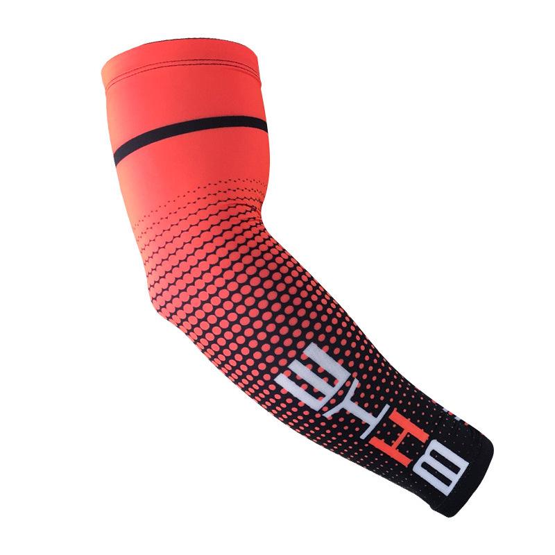 Unisex Sun Protection Ice Silk Arm Sleeves for Outdoor Sports – Breathable, High Elasticity, Extended Fit for Cycling & Climbing.